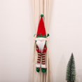 thumbnail image 5 of ZHAOCHENG 2 piezas de decoraciones navideñas, elfos, parejas, cortinas, brazos, muñeco de Rudolph, muñeco de nieve, cortinas, lazos, festival, ventana, arreglo de escenario, 5 of 5