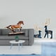 thumbnail image 2 of Figura de caballo,Figura coleccionable de caballo en miniatura,Adorno de caballo de resina,estatua de animal,decoración para el hogar,Estatua de ciervo alce,Figuras de ciervos y, 2 of 8
