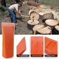 thumbnail image 3 of 6 Felling Pieces for Chainsaw, ABS Plastic Felling Wedge, Felling Wedge for Controlled Felling of Trees, Tree Wedges(Orange), 3 of 4