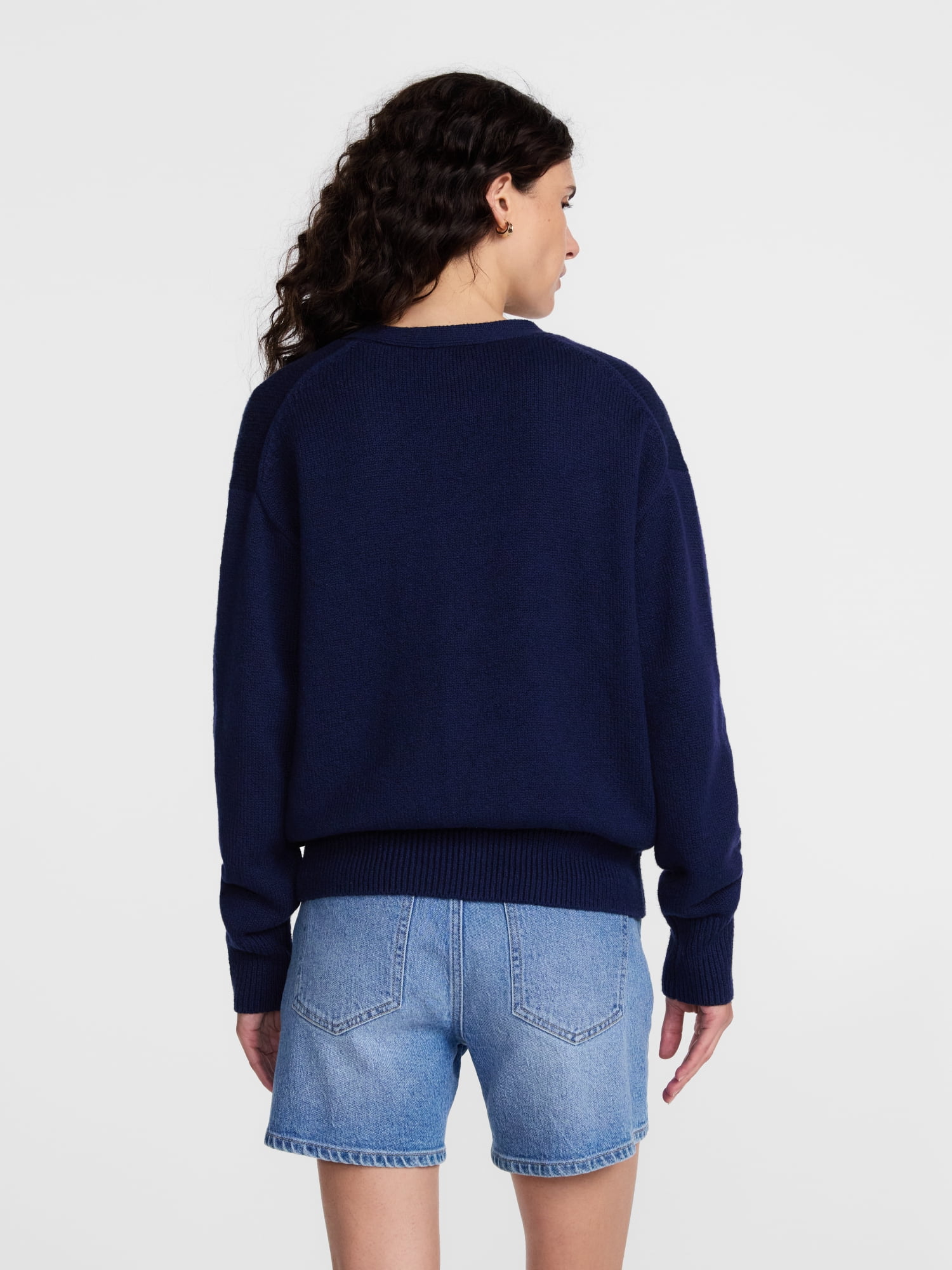 Scenario Women's Button Front Lightweight Cardigan, Sizes XS-XXXL