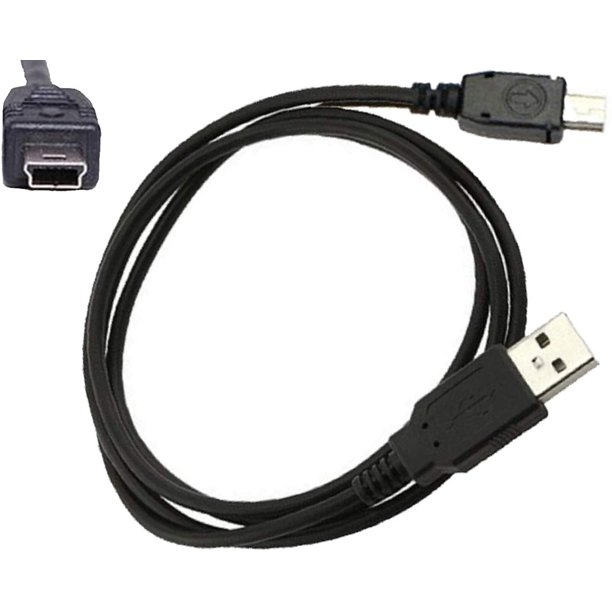 UpBright New Mini USB Data/Charging Cable Charger Power Cord Lead Compatible with Standard Horizon HX300 HX300E HX 300E HX 300 E Floating Handheld VHF FM Marine Transceiver Radio - image 1 of 5