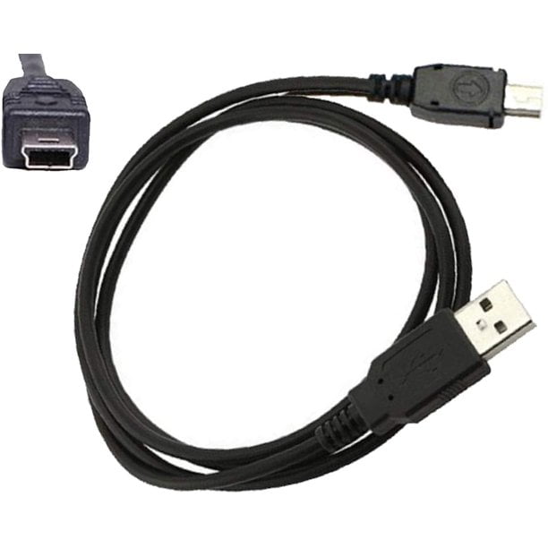 UpBright New Mini USB Data/Charging Cable Charger Power Cord Lead Compatible with Standard Horizon HX300 HX300E HX 300E HX 300 E Floating Handheld VHF FM Marine Transceiver Radio