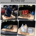 thumbnail image 3 of Bulopur Girl Football Bow Car Trunk Mat 29" x 39", Fall Football Print, All Weather Trunk Protection Cargo Liner, Non-Slip Waterproof Washable Cargo Mat for Women Drivers, 3 of 7