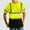 Green, variant on FRSASU sesafety Hi Visibility Shirts for Men, Safety Shirts with Reflective Strips Class 2, Hi Vis Construction Work Shirt with Pocket Orange M(M)