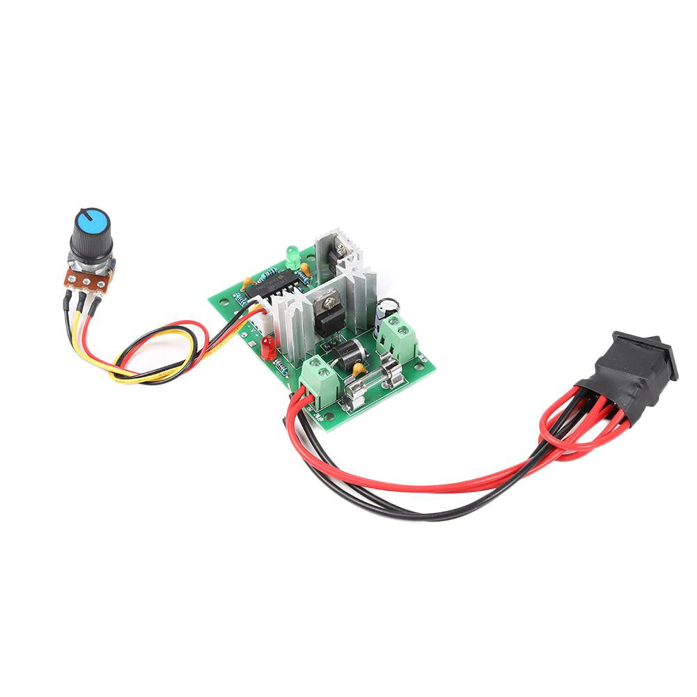 12V 40V 10A PWM DC Motor Governor Motor Controller Variable Speed Governor Switch Module Reverse Connection Protection PWM DC Motor Governor
