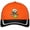 Safety Orange/Black, variant on Lightweight High Visibility Adult Pickleball Hat Cap, Safety Yellow