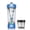 Blue, variant on Electric Protein Shaker Bottle  Shakes Mixer Portable Pre Workout Self Mixing Cup Made With Tritan 22oz