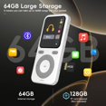 thumbnail image 4 of Reproductor MP3 wiwoo 64GB Bluetooth con altavoz y grabadora de voz, 4 of 6