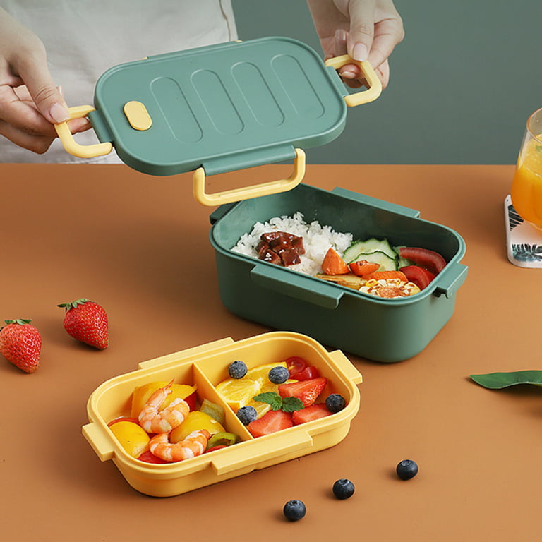 1000ML Bento Lunch Box For Kids Adults Storage Box Fruit Food