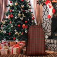thumbnail image 4 of Christmas Sack – 28" X 20" Canvas Gift Bag with Drawstring, Full Print Polyester Santa Sack, Durable Reusable Xmas Gift Bag for Holiday, Party & Storage, 4 of 5