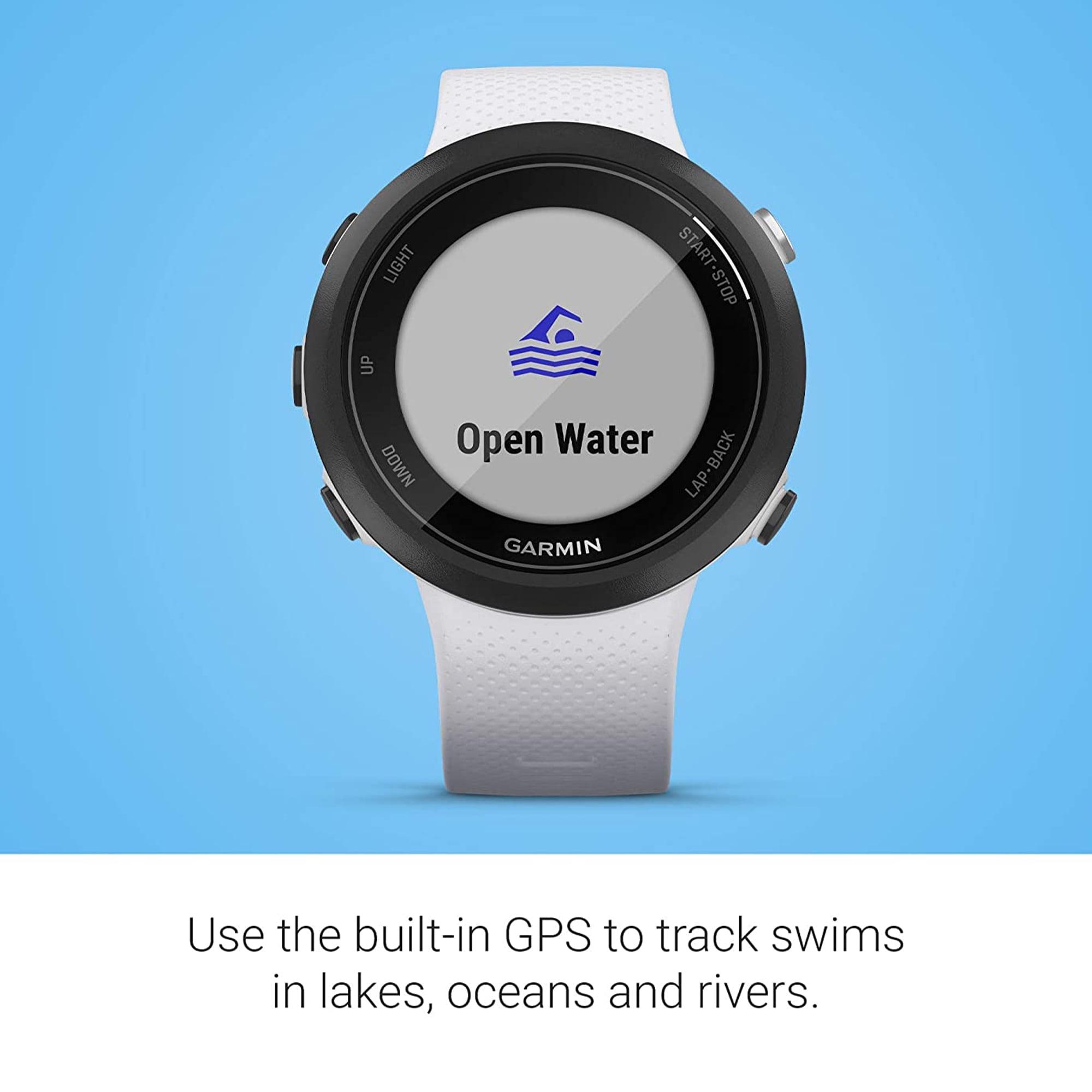 Garmin Swim Underwater Swimming Smartwatch with Silicone Band