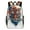 HuWng-1, variant on Majestic Tiger Split Image Art Teenage Backpack Middle Students Bookbag Outdoor Daypack