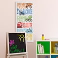 thumbnail image 2 of Stupell Industries Kid's Traditional Construction Vehicles Playful Bold Text Transportation Painting Gallery Wrapped Canvas Art Print Wall Art, 20 x 48, 2 of 6