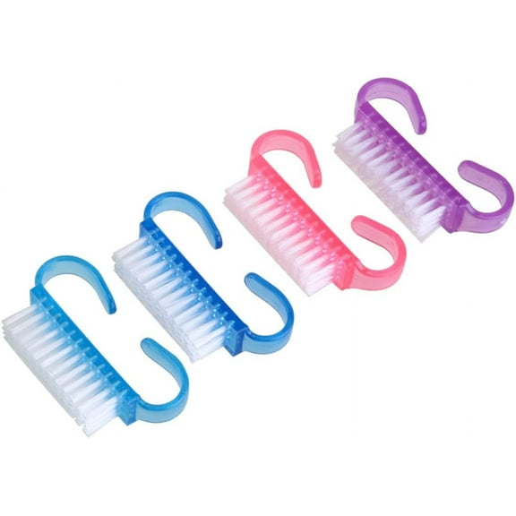5PC fingernail cleaning brushes young nails handle grip nail brush nail cleaner brush nail clean up brush nails supplies finger scrub Brush hand brush cleaning calf horns Scrubber