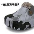 thumbnail image 2 of Zuecos con forro de piel para mujer y hombre, zapatos impermeables de Graden, zapatillas de invierno peludas, zapatos de dormitorio de felpa, zuecos de piel de moda para exteriores, 2 of 6