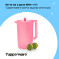 thumbnail image 5 of Tupperware Heritage 1 Gallon Plastic Pitcher with Lid, Pink, 5 of 7