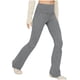 thumbnail image 4 of MKLEKYY Vestido deportivo para mujer, leggings acampanados, pantalones de yoga plegables, pantalones de gimnasio para entrenamiento con bolsillos, leggings con corte de bota, pantalones, 4 of 4