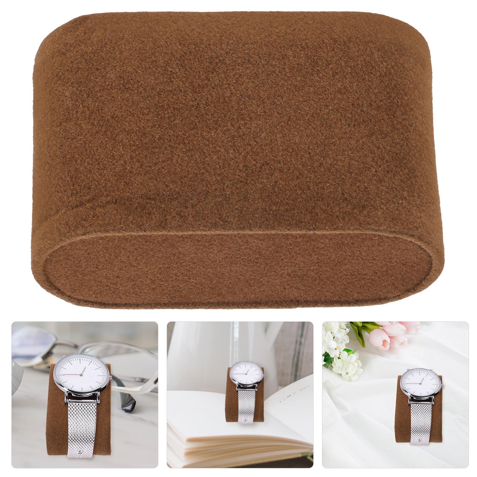 PENIKOKO 6Pcs Coffee Watch Cushion Pillows for Display Stand and Protective Use