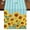 Blue, variant on Table Runners 120 Inches Long Dress Scarves, Yellow Sunflowers Farmhouse Coffee/Dining/Kitchen Table Runner for Living Room, Summer Floral Elegant Pastoral Checkered 13x120 Inch