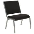 thumbnail image 6 of Flash Furniture 4 Pack 950 lb. Rated Black Fabric Bariatric Medical Reception Chair, 6 of 8