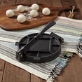 thumbnail image 6 of Infuse 7.25in Pre-Seasoned Cast Iron Tortilla Press, 6 of 6