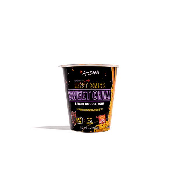 A-Sha x Hot Ones Sweet Chili Ramen Noodle Soup