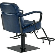 BarberPub Classic Barber Chair, 440Lbs Hydraulic Pump Manual Recliner Salon Chair for Hair Stylist, Home&Beauty Salon, Barbershop, Salon&Spa Equipment 3068