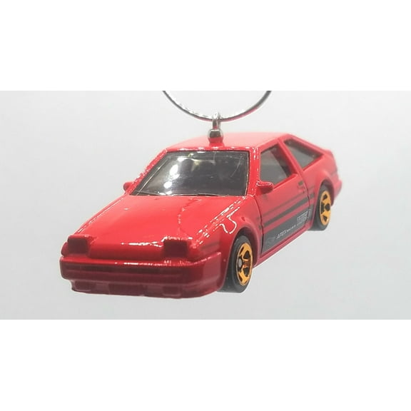 Christmas Ornament for Toyota AE86 Sprinter Trueno Red