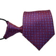 thumbnail image 1 of Male Soft Polyester Silk Necktie Men Business men Business Wedding Ties Stripes Dots Pattern Neck Ties, 1 of 8