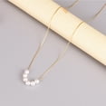 thumbnail image 4 of Collier de Perles Imitation Collier de Perles Simulées Collier de Fausses Perles pour Femmes, 4 of 8