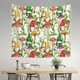 thumbnail image 2 of Yiaed Mushrooms Gnomes Print Tapestry for Bedroom,Tapestry Wall Tapestries, Tapestry Aesthetic for Living Room Dorm Room 51" X 60", 2 of 6