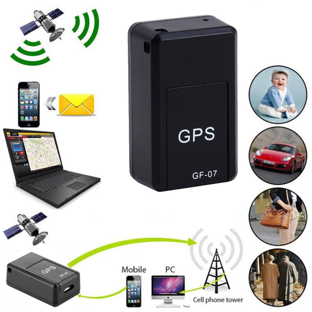 Car Gps Tracker GF07 Mini GPS GSM/GPRS Car Tracking Locator Device Sound  Recording Micro Tracker | Walmart Canada