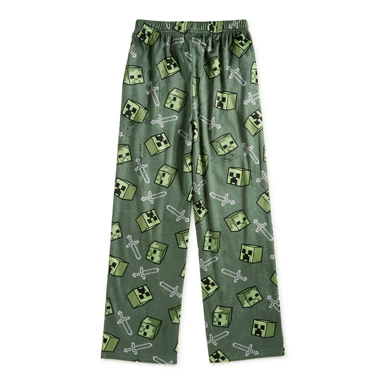Minecraft Boys Sleep Pants Sizes 4 16 Walmart