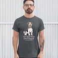 thumbnail image 3 of Tee Hunt Life is Better With My Jack Russell T-shirt Small Dog Animal Lover Men's Tee, Charcoal, 3X-Large, 3 of 5