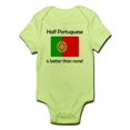 thumbnail image 1 of CafePress - Half Portuguese Body Suit - Baby Light Bodysuit, 1 of 1