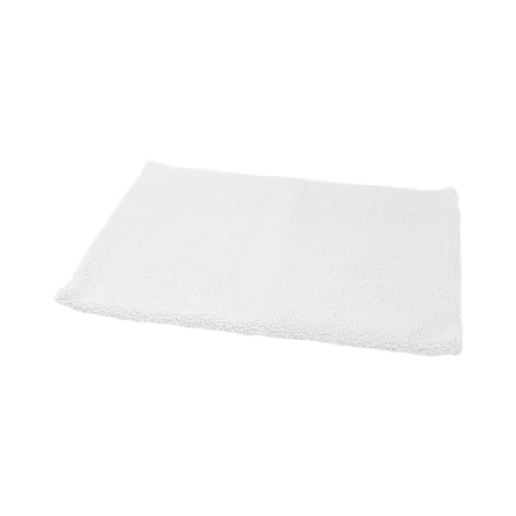 AUQ Heated Cat Bed,Premium Eco-Friendly Materials Cat Bed,Reflects Pet's Body Heat for Warmth Cat Beds For Indoor Cats,M,White