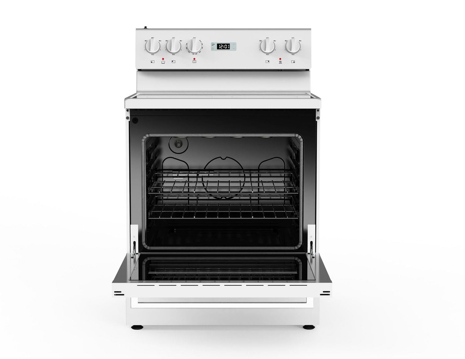 Marathon 30" Smooth Top Electric Range with Steam Clean