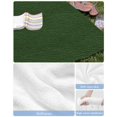 thumbnail image 6 of Solid Dark Green Beach Towels Oversized Super Absorbent, Retro Minimalism Abstract Denim Texture Lightweight Bath Towel Quick Dry Sets For Bathroom/Pool/Rv Camping/Beach Play/Gym Room/Picnic 30"x60", 6 of 8