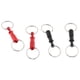thumbnail image 1 of Llavero desmontable de 4 piezas, llavero extraíble de liberación rápida, rojo + negro, 1 of 9
