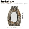 thumbnail image 7 of Uorisanigo Camo Hunting Print Motorcycle Seat Cover ATV Cover Four Wheeler Accessories Waterproof Elastic Padded Protector ATV Back Seat Powersports Cushion Covers Universal, 7 of 7