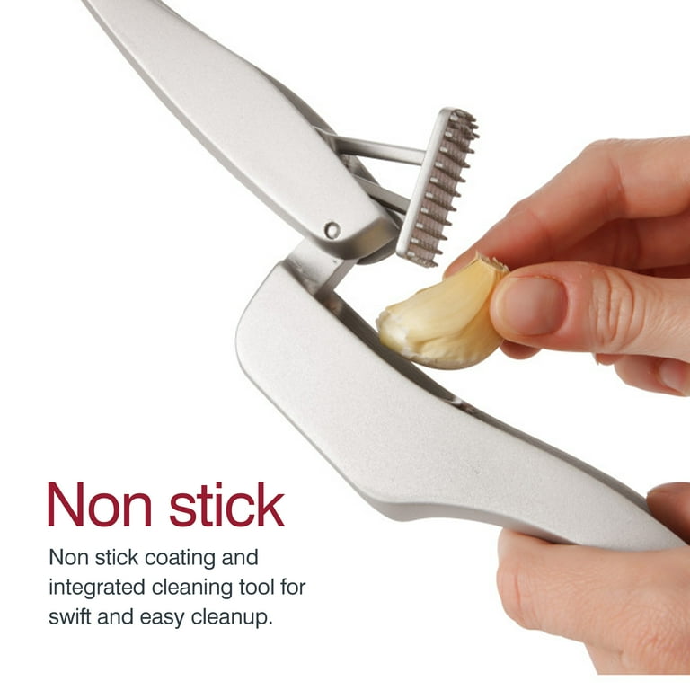 Zyliss Susi 3 Handheld Garlic Crusher, Presser, Squeezer - Silver
