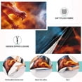 thumbnail image 5 of Fire and Ice Dragon Plush Pillowcase, Luxury Soft King Pillow Case for Hair and Skin, Standard Size Pillow Covers with Zipper Closure, 20x30in Home Decor Gifts, 5 of 7