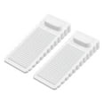 thumbnail image 1 of 2 Pcs Topes de puerta para la parte inferior de la puerta, 1.57 pulgadas, blanco, 1 of 6