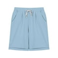 thumbnail image 4 of Diufon Shorts for Girls Summer Casual Cotton Linen Drawstring Shorts Athletic Comfy Short Pants with Pockets, 4 of 7