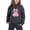 Dark Gray, variant on Holographic Rainbow Big Bow Single Ghost Kids Halloween 2 Piece Tracksuit, Polyester Stretch Hoodie Jogger Outfit for Toddler Girls Holiday Costume(Blue120)