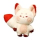 thumbnail image 1 of Peluche de zorro, lindo zorro de peluche, decoración del hogar, ligero y acogedor. cola pequeña roja blanca, 1 of 9