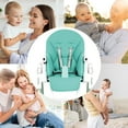 thumbnail image 4 of Generic Baby High Chair Cushion, PU Leather Cover, Soft & Comfortable, Thick Pad, Suitable for Peg Perego, Siesta Zero3, Baoneo, Kosmic Janes, Most High Chairs, 4 of 9
