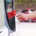 thumbnail image 4 of DEEPCRAFF Garage Parking Assist 1Pcs Red Plastic Telescopic Rod for Car Stoppers and Access Gates, 4 of 8