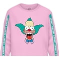 thumbnail image 7 of The Simpsons Mens Krusty The Clown Shirt Krusty Long Sleeve Logo Tee Graphic T-Shirt, 7 of 7