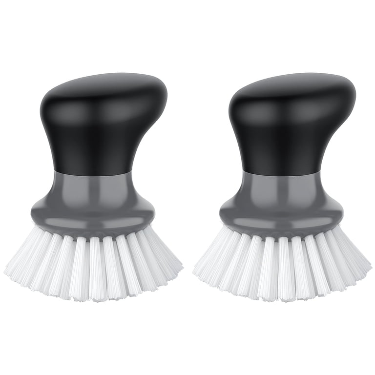 Palm Dish Scrub Brush with Ergonomic Grip, 2-Pack photo 6